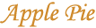 Apple Pie