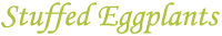 Stuffed Eggplants